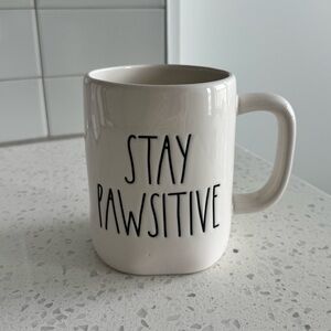 RAE DUNN “Stay Pawsitive” Mug